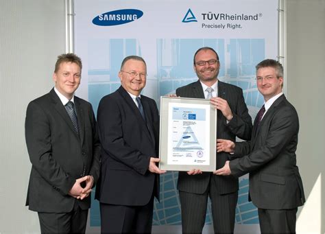 Samsungs Smart Tv Awarded Industrys First Official Certificate For