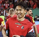 Jeong Woo-yeong scores SC Freiburg's winning goal against Hoffenheim