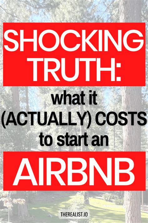Airbnb Startup Cost A Comprehensive Guide For First Time Hosts Rental Property Investment