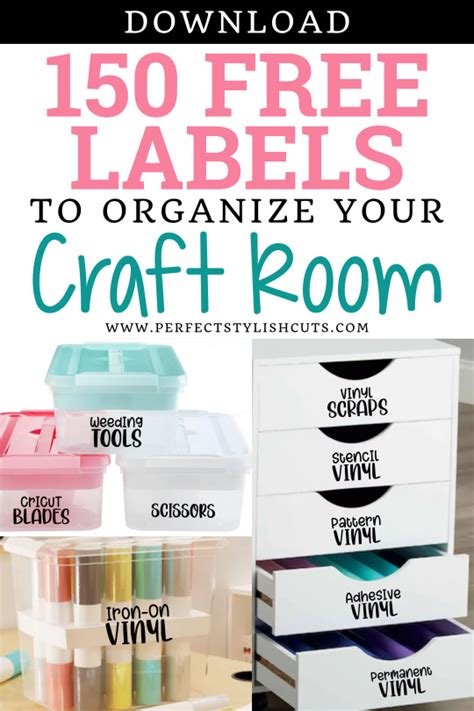 Free Printable Craft Room Labels Printable Templates