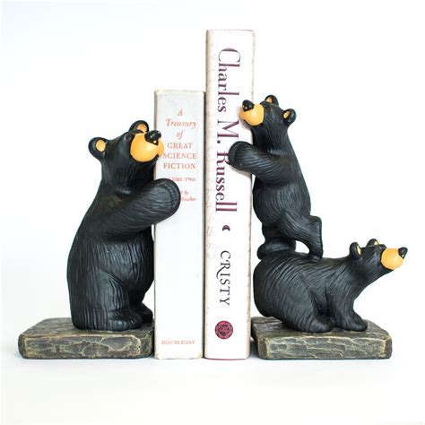 Trilogy Bookends Bears Bookends Bear Decor Bear Carving