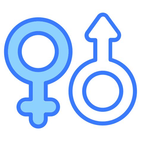 sex symbol generic blue icon