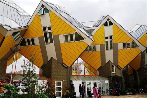Tourists Guide To Cubic Houses In Rotterdam Joys Of Traveling