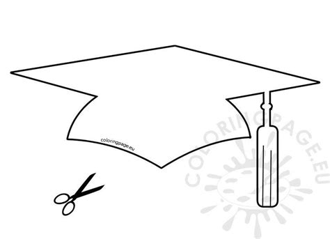 Paper Graduation Hat Template Graduation Crafts Graduation Hat