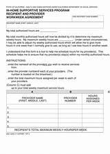 In Home Supportive Services Direct Deposit Form