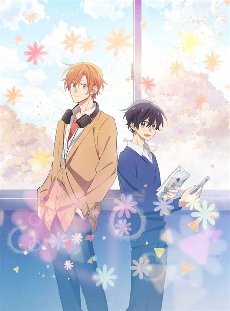 Nerdvania: Boys' Love Blossoms in Sasaki and Miyano TV Anime Key Visual