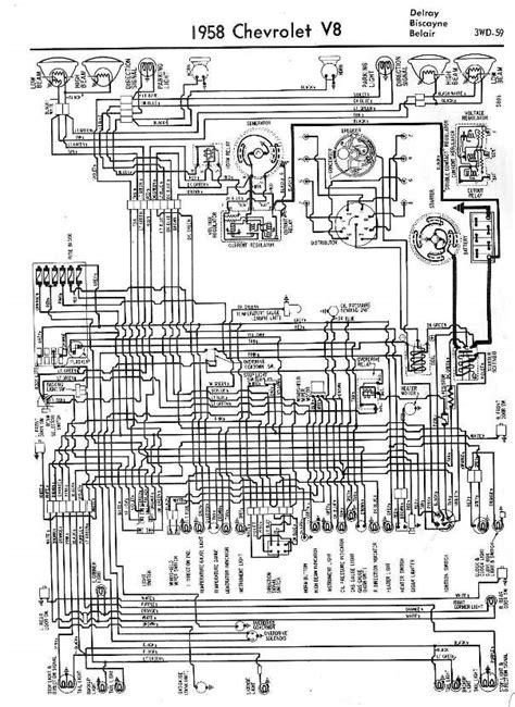 And would like to share them, please send to chevymanuals@yahoo.com. 1958 Chevrolet Wiring Diagrams - 1958 Classic Chevrolet