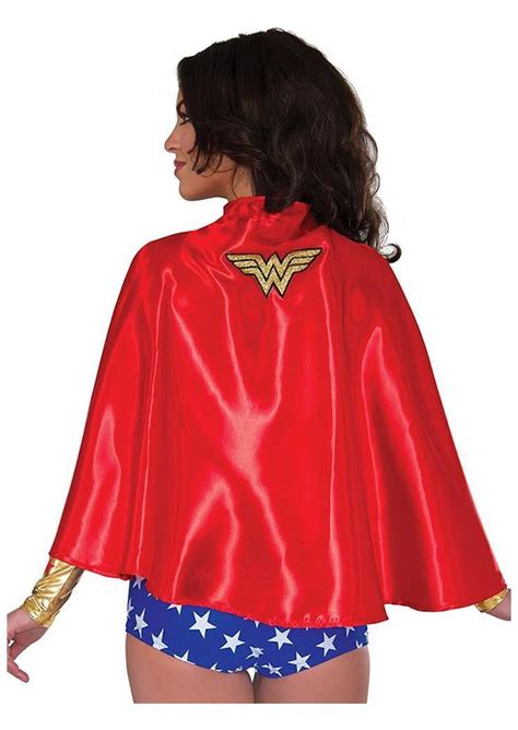 dc comics wonder woman costume cape adult one size