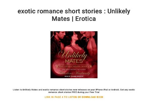exotic romance short stories unlikely mates erotica