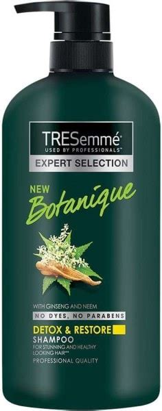 Tresemme Botanique Detox And Restore Shampoo 580ml Price In India