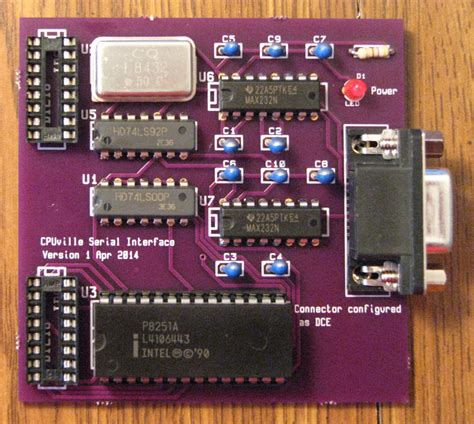 CPUville Serial Interface Kit for the Z80 Computer