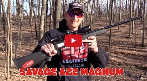 Savage A22 Magnum Rifle Review Gun Videovault