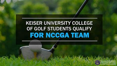 Keiser University College Of Golf Students Qualify For Nccga Team