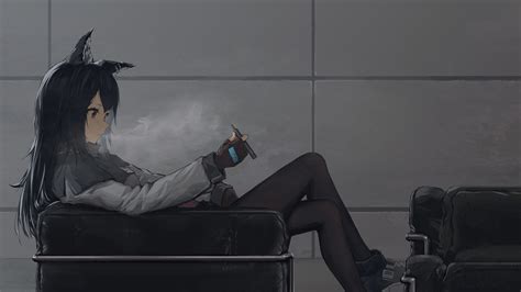 Broken Cigarette Anime Boy Smoking Anime Cigarette Cigarette Smoke 