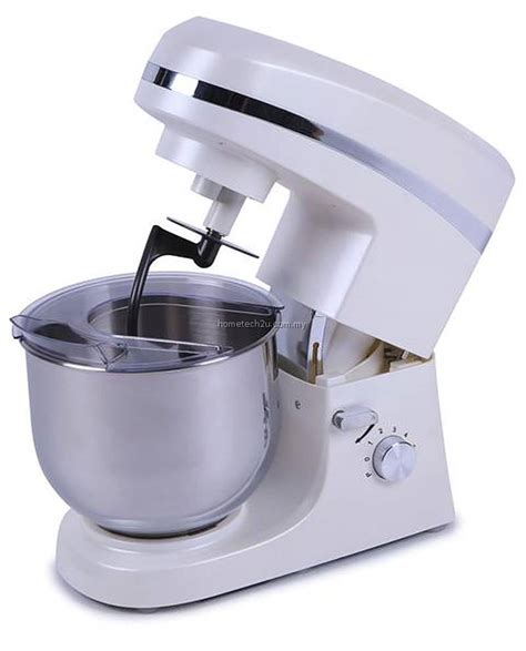 Stand mixers can be used to mix smooth cake batter, knead bread dough and beat egg whites into stiff peaks without any trouble. THE BAKER Stand Mixer ESM-989 5.2L (2kg