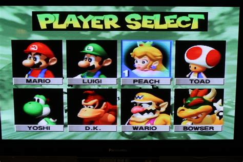 Mario Kart 64 Characters Select