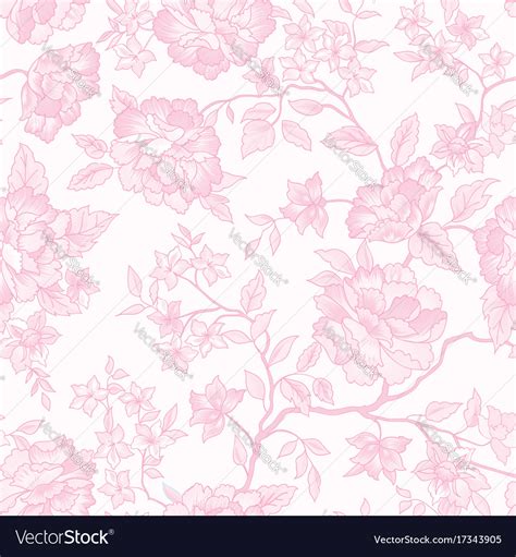 Floral Pattern Pink Floral Seamless Pattern Pink Flower Background