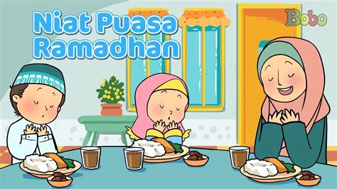 Jelang Ramadan 2020 Simak Video Animasi Bacaan Niat Berpuasa Cocok