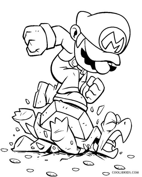 10 Dibujos De Mario Bros Para Imprimir