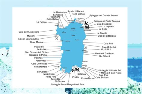Verschieden grosse stellplätze mit stromanschluss in dem campingplatz in cannigione di arzachena. Strände auf Sardinien | www.sardinien-inside.info