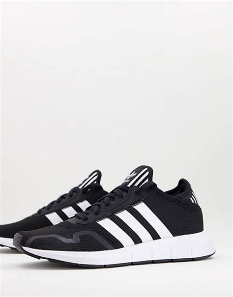 Adidas Originals Swift Run X Sneakers In Black Asos