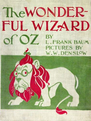 The Wonderful Wizard Of Oz By L Frank Baum Open Library