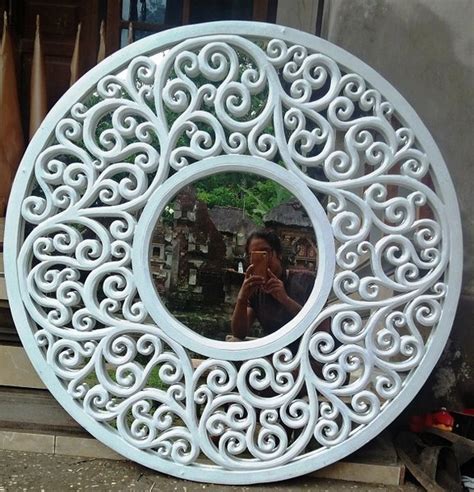 Jual Cermin Hias Frame Ukiran Bali Untuk Dekorasi Dinding Di Lapak Bali