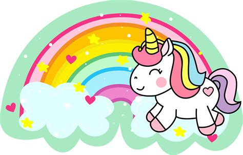 Download Unicorn Rainbow Colors Royalty Free Vector Graphic Pixabay