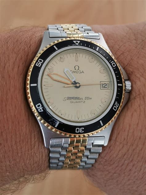 Omega Seamaster Calypso 120m Diver Quartz Rare Collectible Watch Für 1