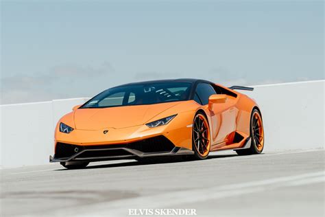 Orange Lamborghini Huracan Cars Wallpapers Hd Desktop And Mobile
