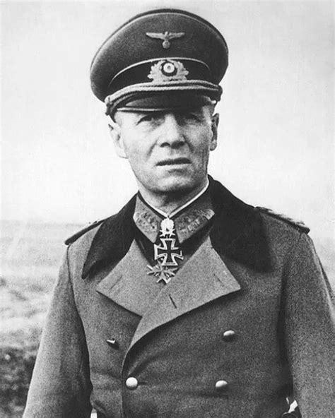 Wwii German General Erwin Rommel Portrait X Silver Halide Photo