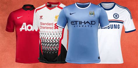 Premier League New Kits 2013 14 Mirror Online