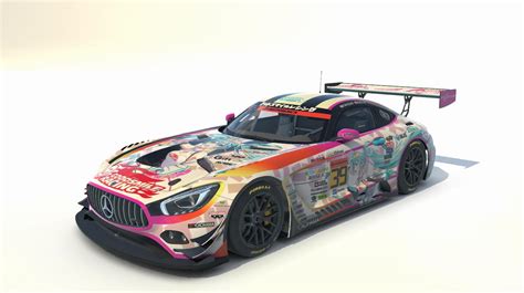 Goodsmile Racing Mercedes Amg Gt3 2021 Version Hatsune Miku Gt Project