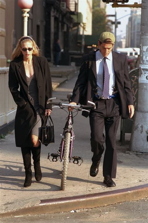 90s Fashion And Calvin Klein Carolyn Besette Kennedys Street Style In