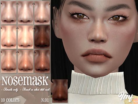 The Sims Resource Imf Nosemask N01