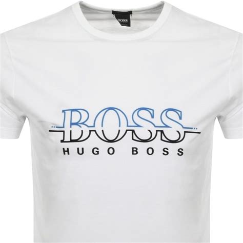 Simak berikut cara untuk top up higgs domino dengan mudah. BOSS Green Tee 2 T Shirt White | Mainline Menswear ...