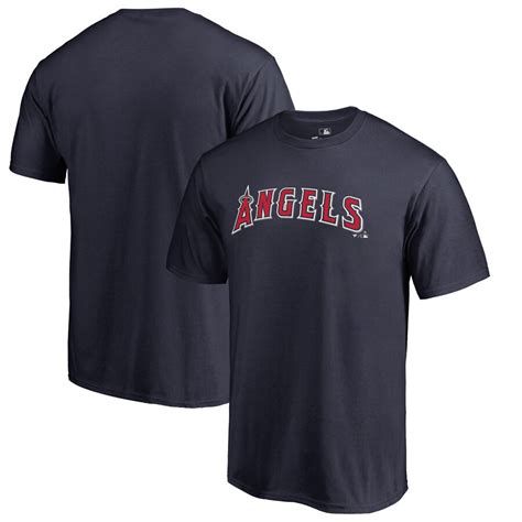 Mens Los Angeles Angels Fanatics Branded Navy Big And Tall Team Wordmark