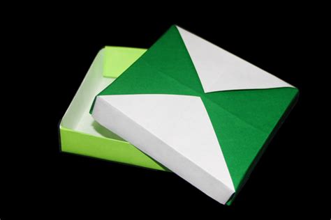 How To Make An Origami Box With Lid Paper Crafts Instructions And
