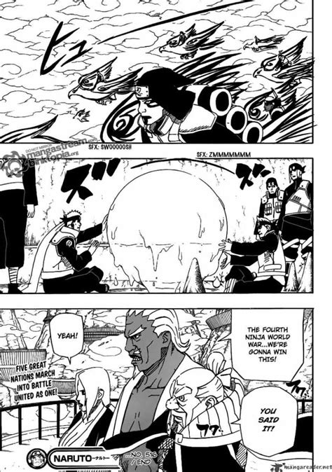 Read Manga Naruto Chapter 516 Gaara S Speech