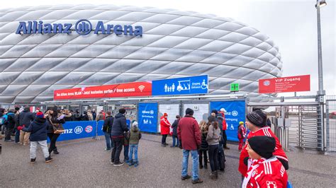 anreise an spieltagen in der allianz arena