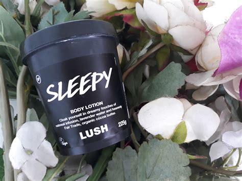 Sleepy Body Lotion By Lush Cosmetics Find A Better Way To Sleep Review
