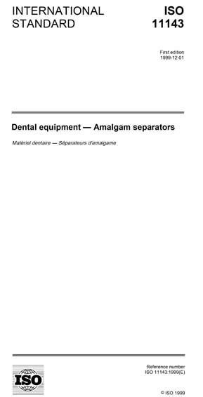 Iso 111431999 Dental Equipment Amalgam Separators