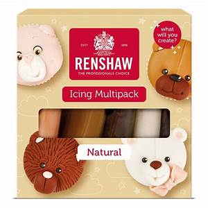 Renshaw Natural Ready To Roll Icing 100g 5 Pack Hobbycraft