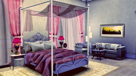 Sims 4 Room Downloadscatchy Sweet Bedroom Sanjana Sims