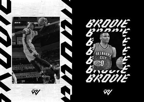 Russell Westbrook Typeface On Behance