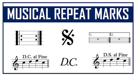 How To Apply Musical Repeat Marks Fine Dc Al Fine Ds Al Segno