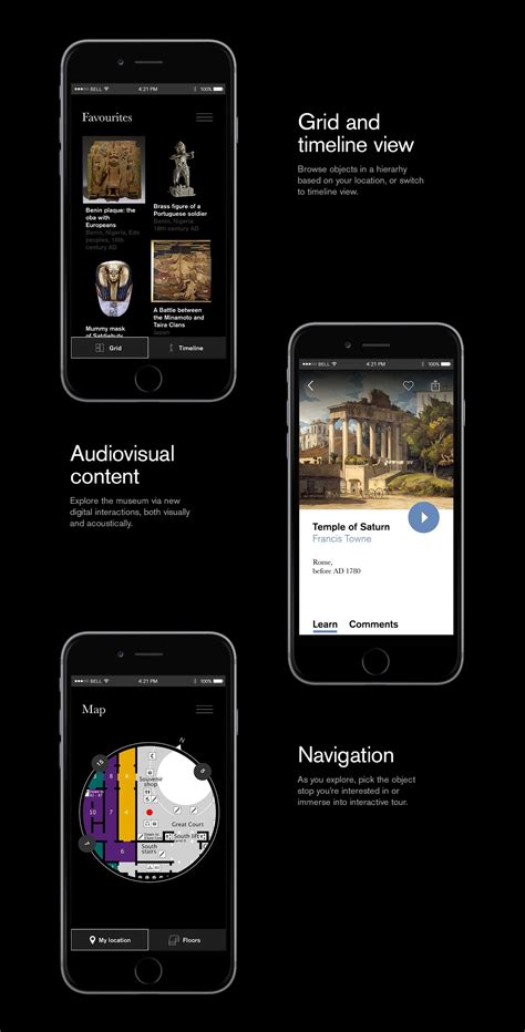 British Museum Ios App Concept On Behance Web App Design Museum