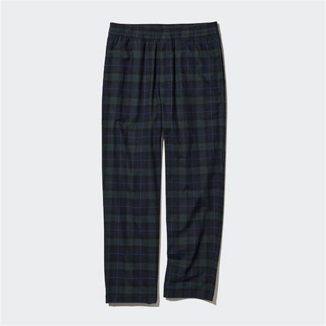 Flannel Easy Ankle Pants Uniqlo Us