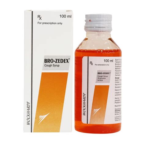 Bro zedex syrup 100ml - Shifachem