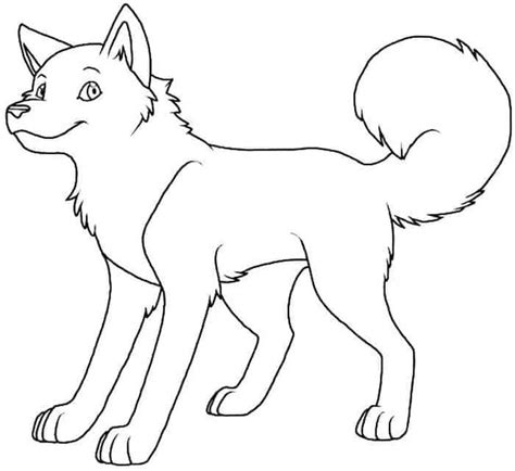 Husky Dog Coloring Pages Printable Coloring Pages